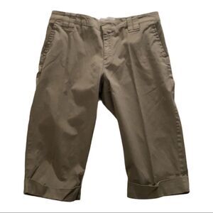 IZOD, women’s stretch Capris, tan, sz 8